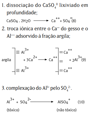 Através De Reações Químicas, O Gesso Agrícola Faz A Complexação Do Alumínio No Solo, Reduzindo A Toxidez Desse Elemento E Condicionando O Perfil Do Solo