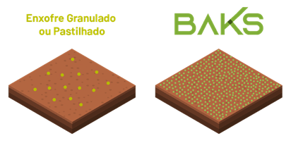 O Enxofre Elementar Micronizado É Distribuído Mais Homogeneamente